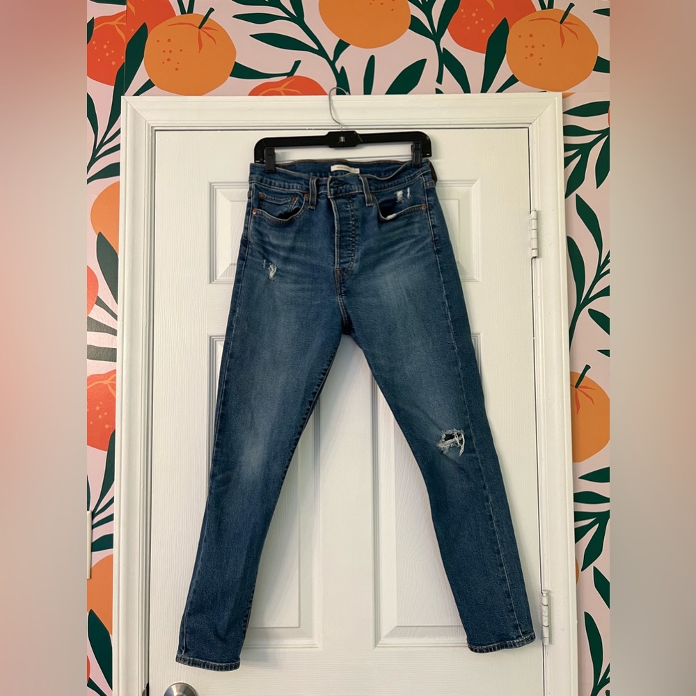 Levi Wedgie Skinny Jeans